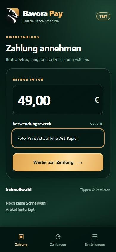 Betrag und Verwendungszweck eingeben