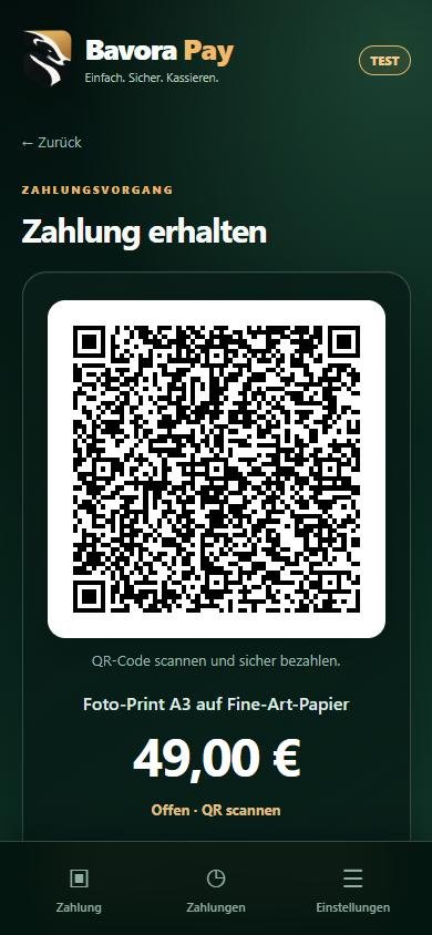 QR-Code für die Zahlung